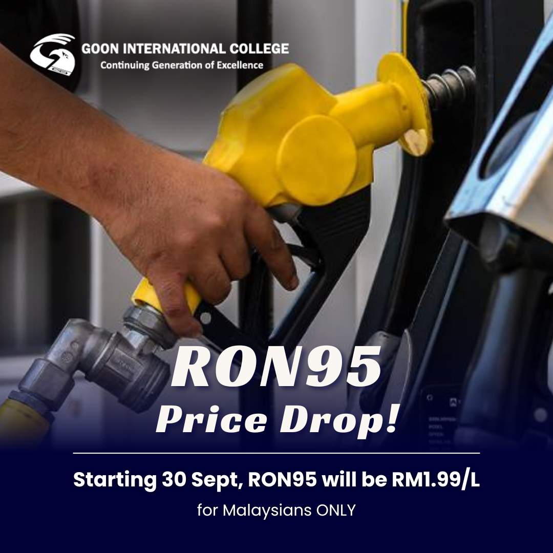 RON95 Price Drop!