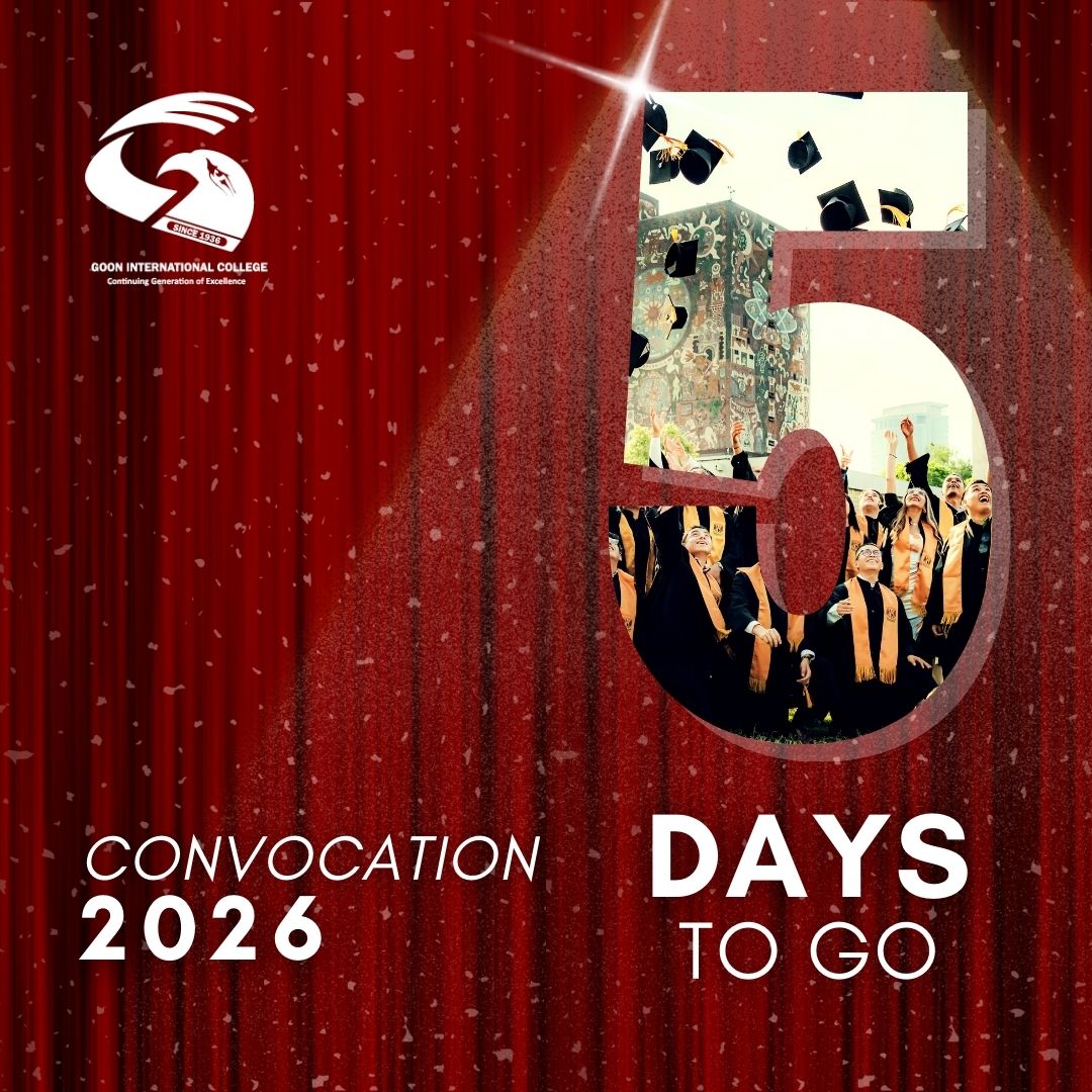 5 Days to Convocation Ceremony
